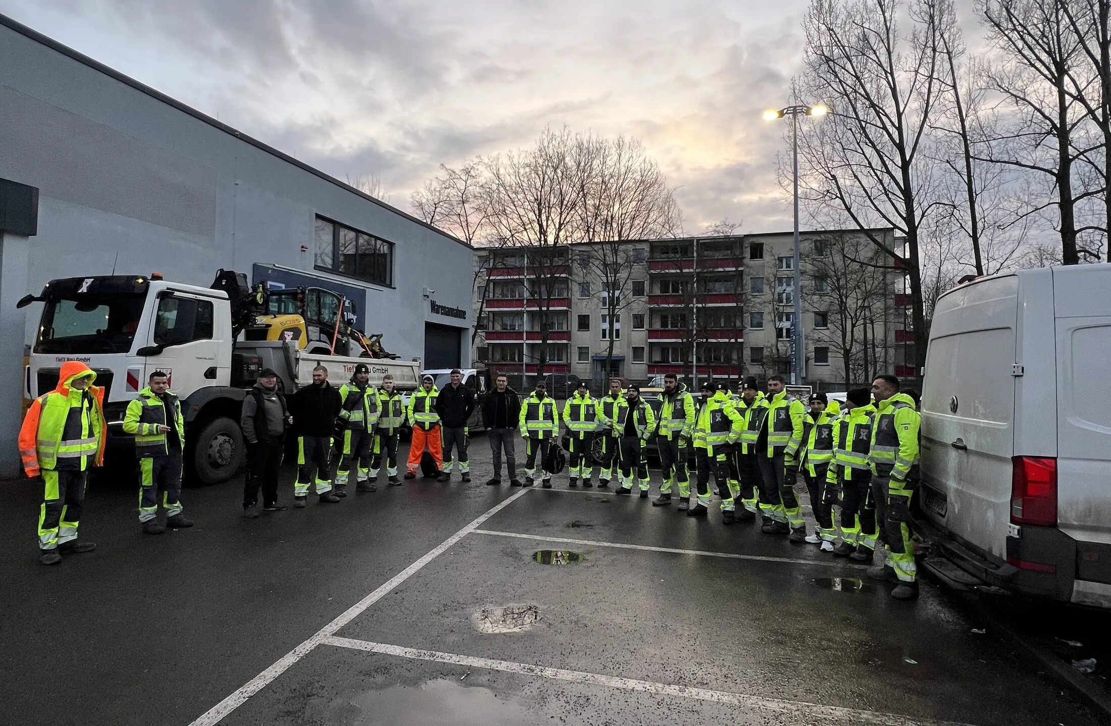 Team der TiefX Bau GmbH